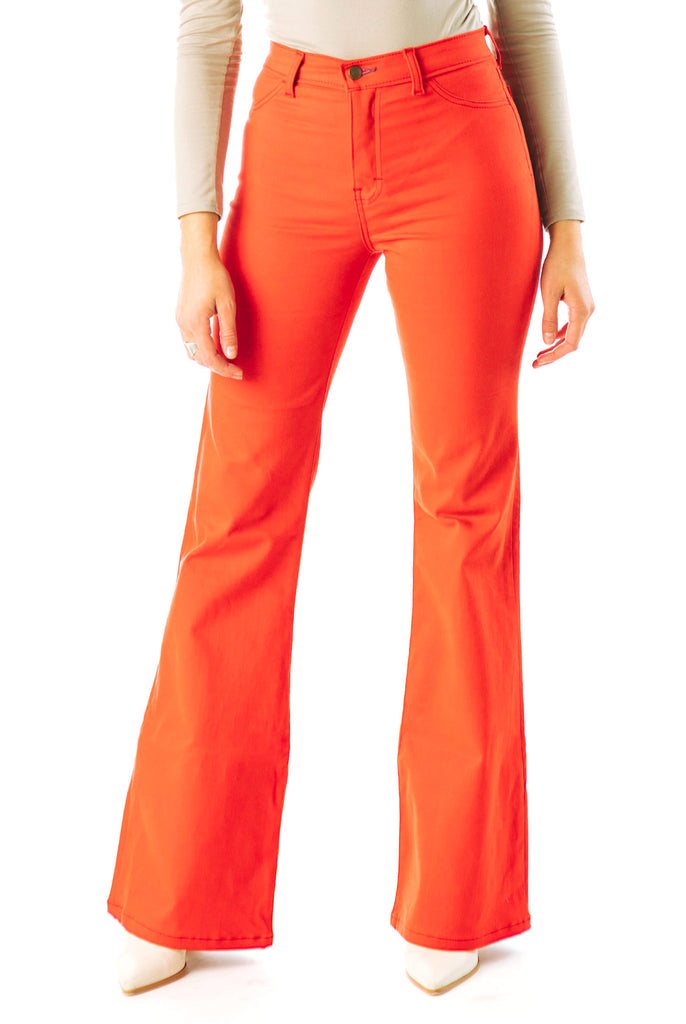 Womens Spring Red Chino