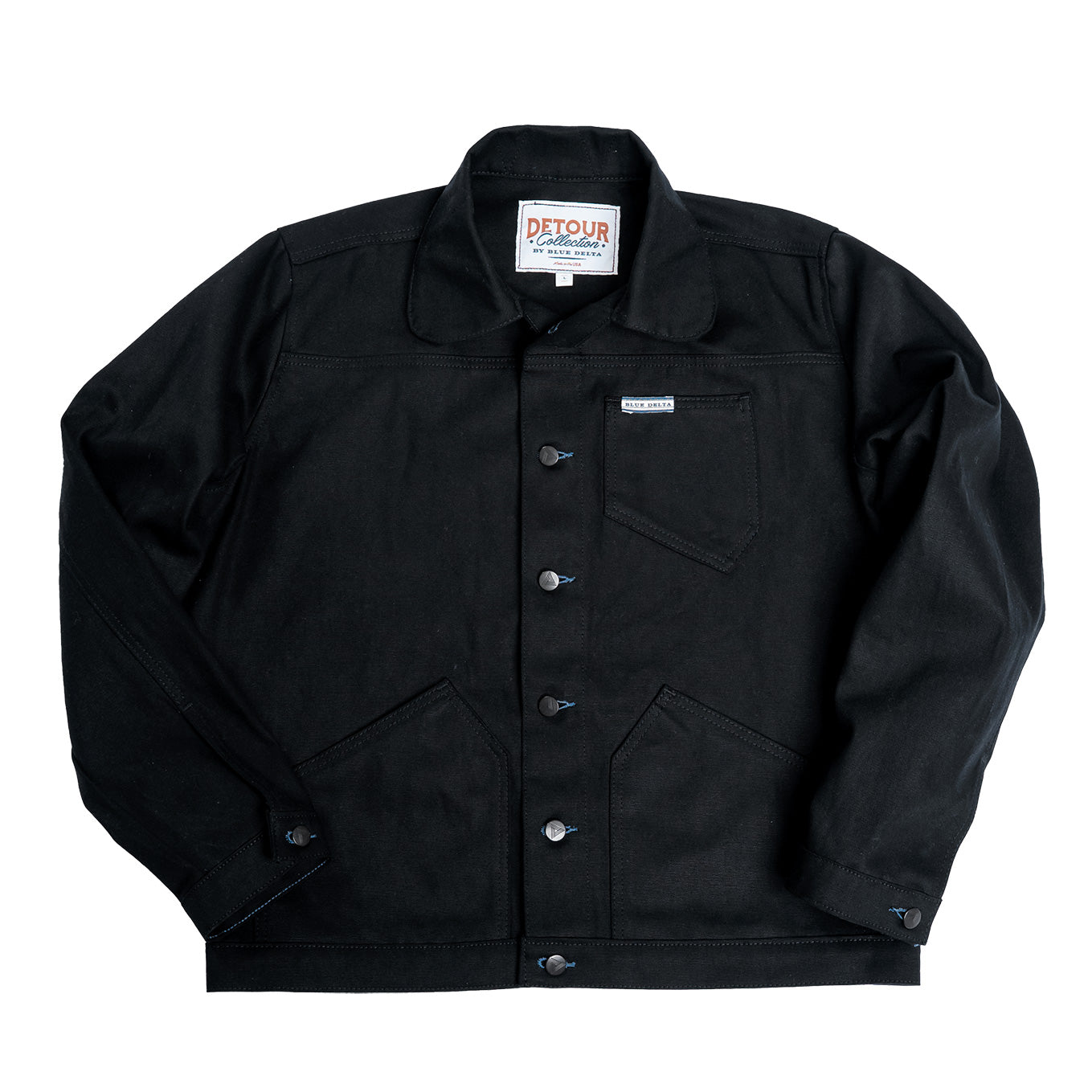 dress blue delta Canvas Jacket Camo / S