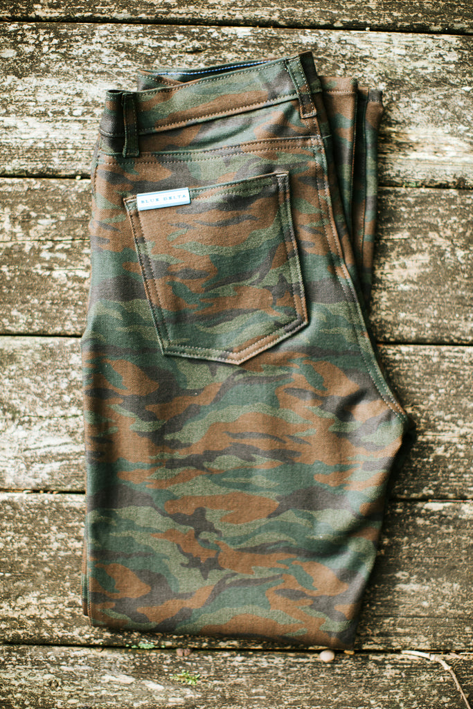 Womens Vintage Camo