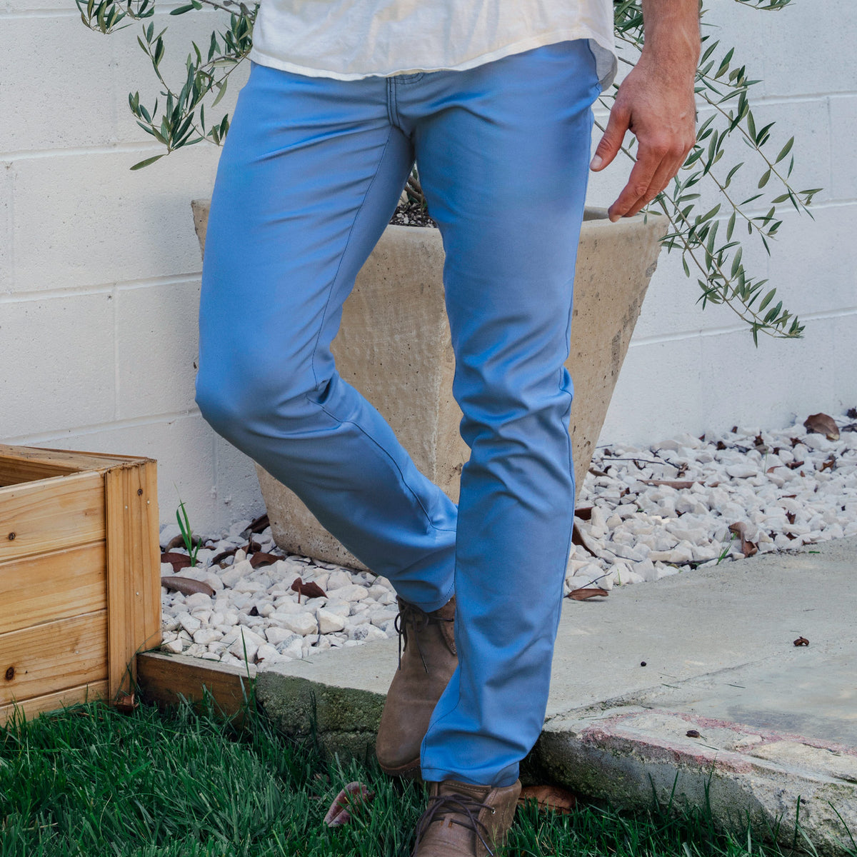 Natural Indigo Denim - Blue Delta Jeans