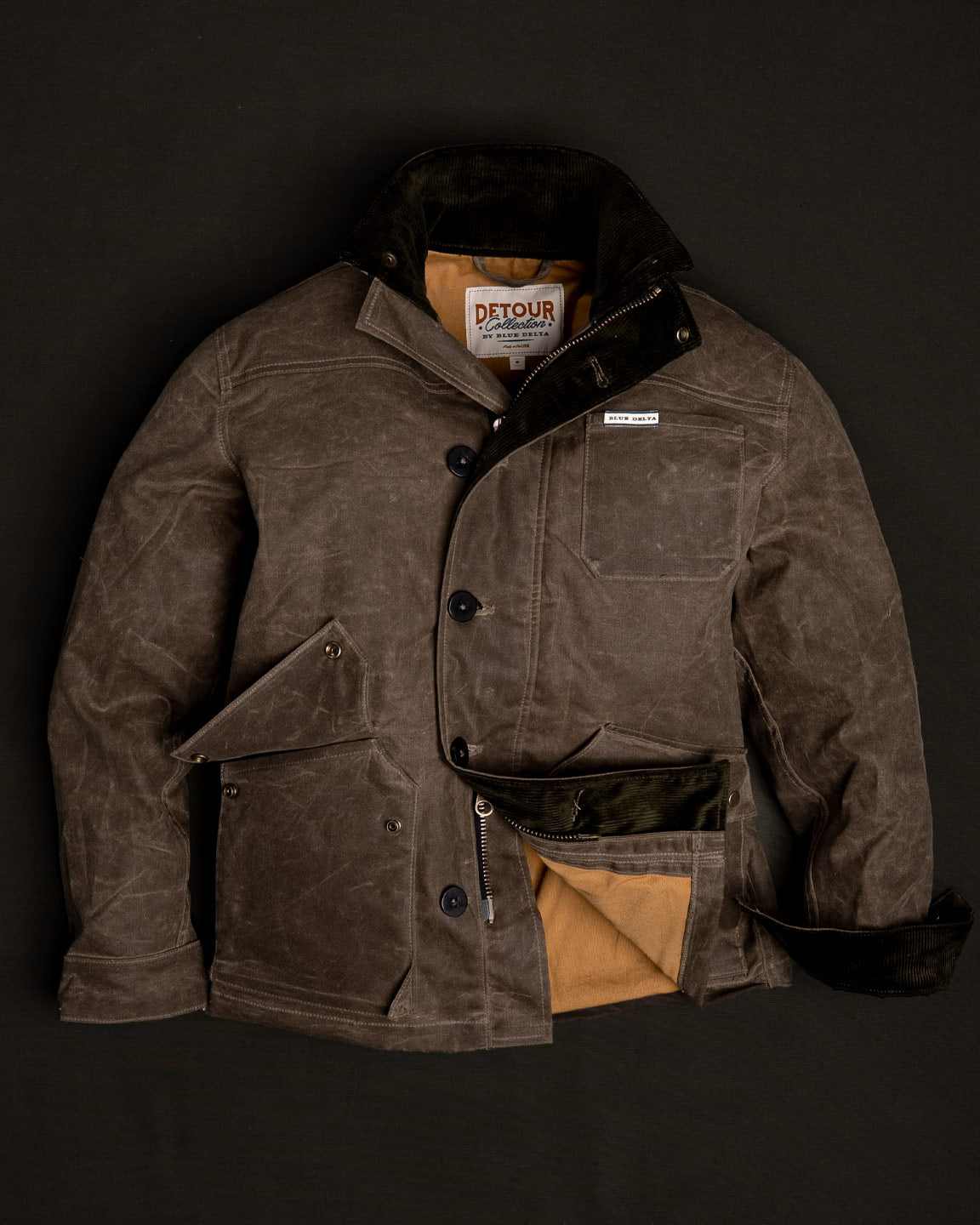 Waxed Canvas Field Coat