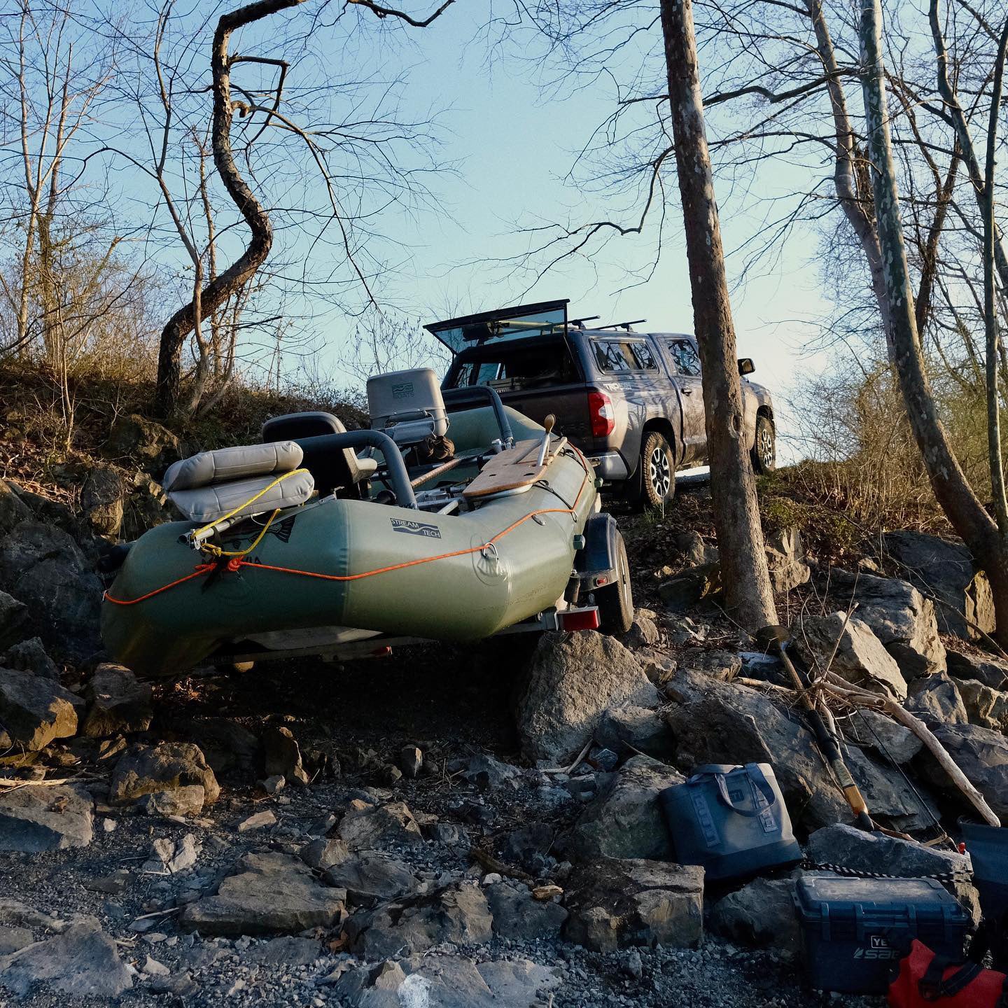 Blue Ridge Fly Fishing Getaway w/Wesley Hodges - Blue Delta Jeans