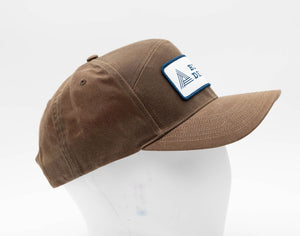 Brown Waxed Canvas Hat