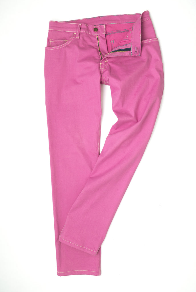 Womens Pink Chino