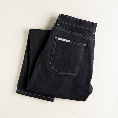 Womens Dark Smooth Denim