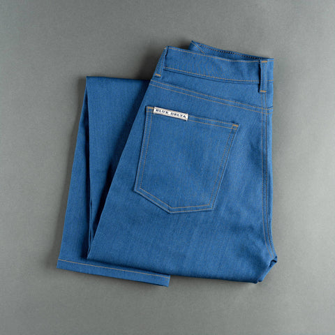 Womens Postman Blue Denim