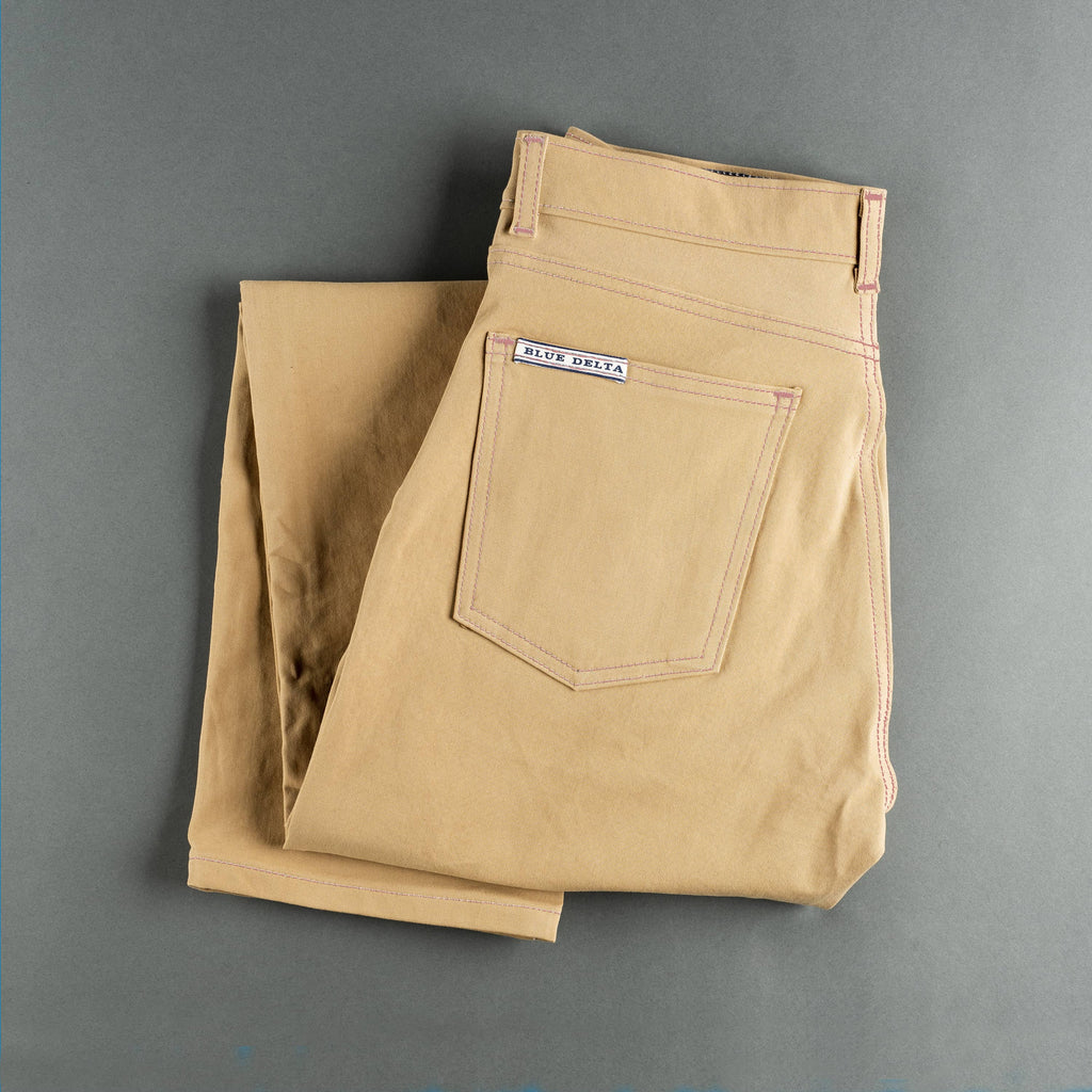 Womens Tan Chino