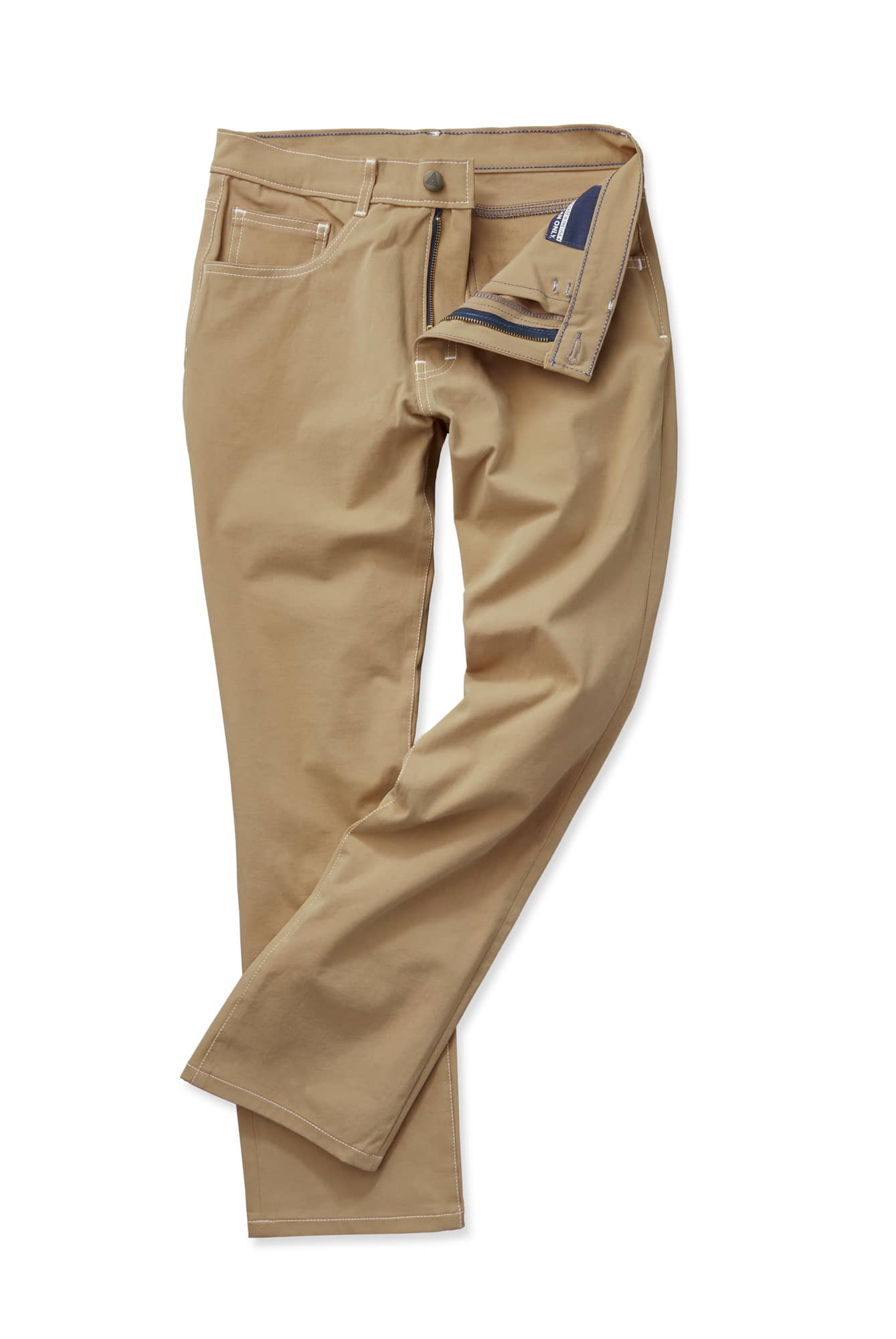 Pantalon chino homme Osaka Style PE24, Bleu marine