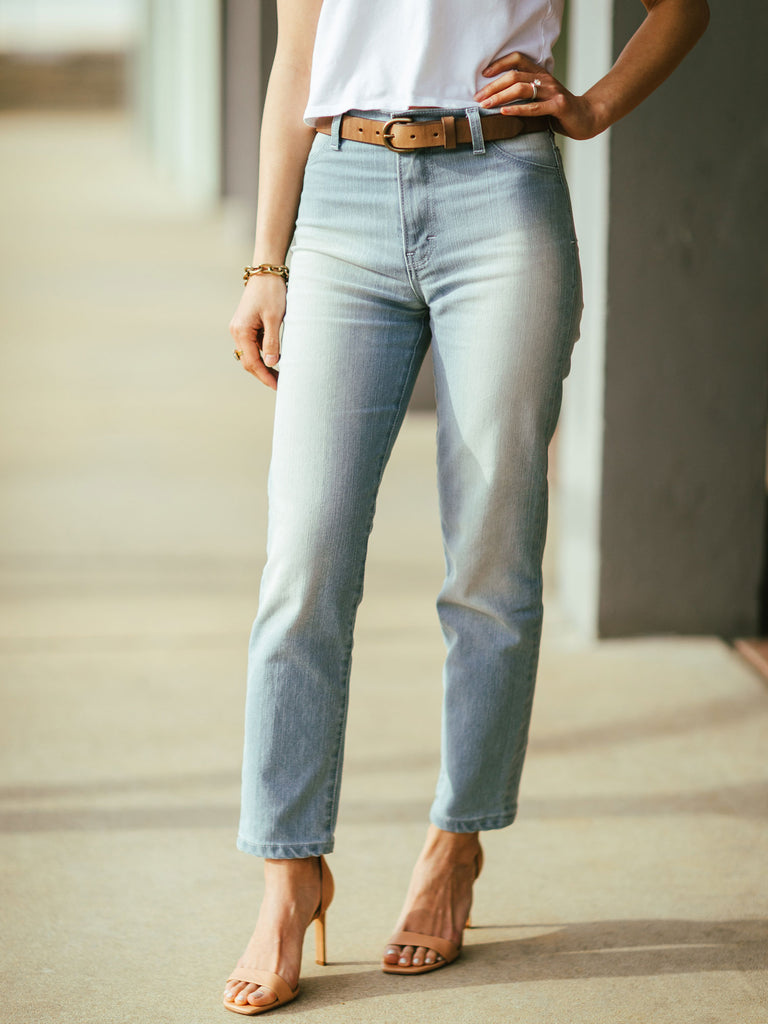 Womens Stone Washed Boyfriend