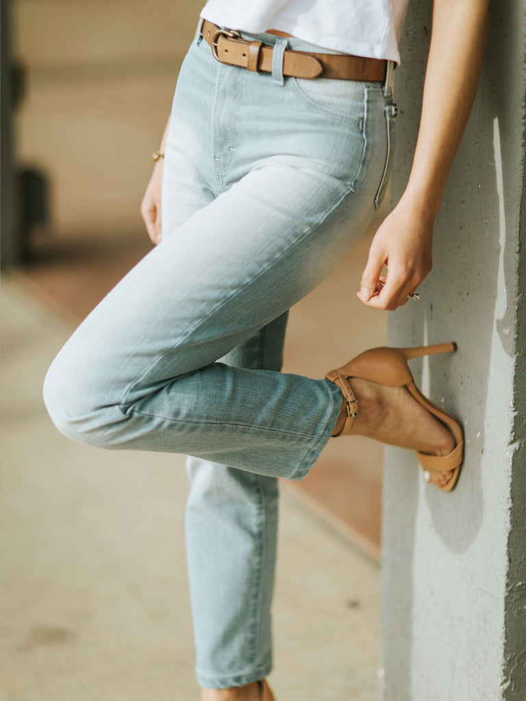 Womens Stone Washed Boyfriend