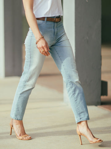 Womens Stone Washed Boyfriend
