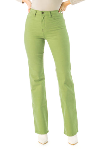 Womens Spring Green Chino