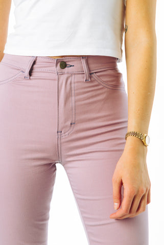 Womens Lilac Chino