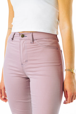 Womens Lilac Chino