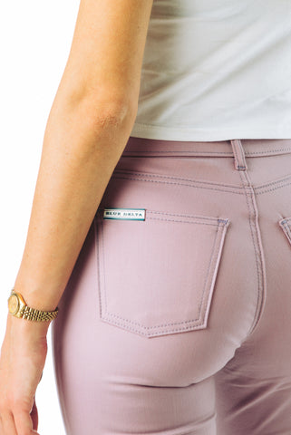 Womens Lilac Chino