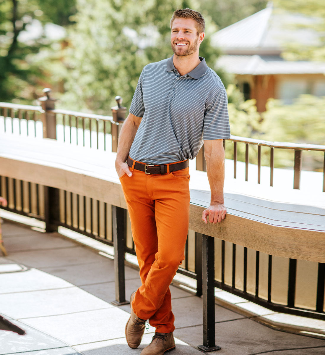 Mens Orange Pants Outfits35 Best Ways to Wear Orange Pants