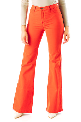Womens Spring Red Chino