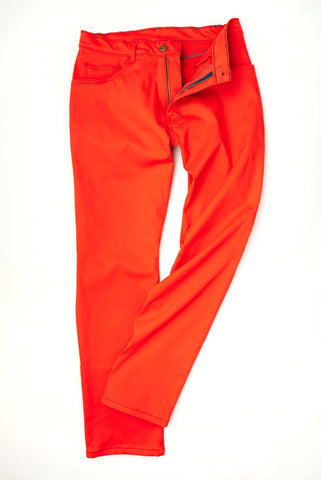 Womens Spring Red Chino