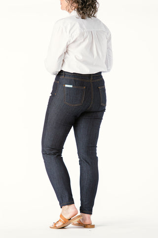 Womens Dark Smooth Denim